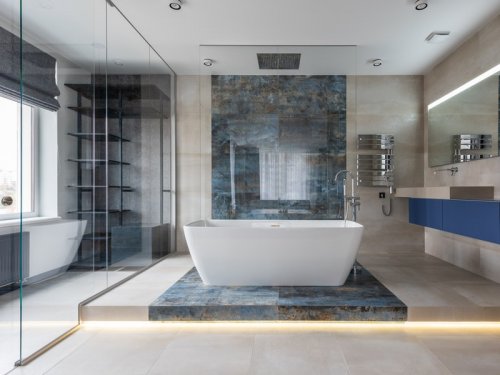 Rénovation salle de bain moderne vers Cormeilles en Parisis
